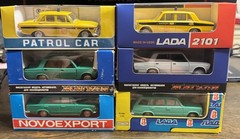 28 Soviet Vintage A-numbers 1:43 Model Car made in USSR