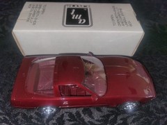 1993 AMT ERTL Chevrolet CORVETTE ZR-1 Dealer PROMO Car 40th Anniversary 6576 Red