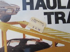 2 VTG AMT 1/25 Model Reefer Fruehauf Haulaway Semi-Trailer # T507 T523 NOS LOT