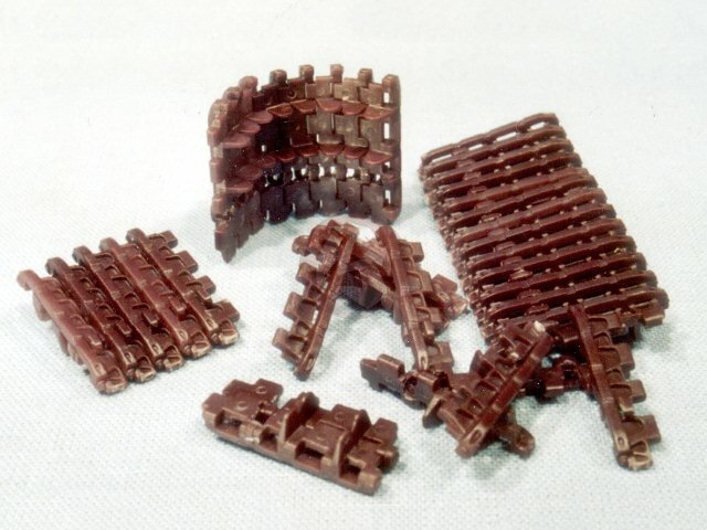 Peddinghaus 1/35 German Tiger I Tank Tracks WWII (210 Links, Summer type) 225