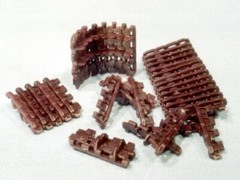 Peddinghaus 1/35 German Tiger I Tank Tracks WWII (210 Links, Summer type) 225