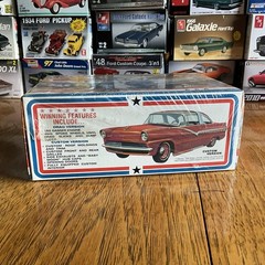 AMT ‘56 Ford Hardtop 1/25 Scale Model King New Strip Fowl SEALED