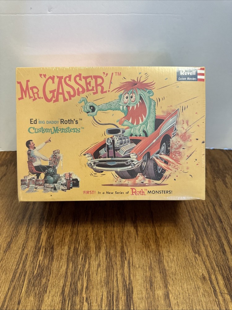 Revell Ed “Big Daddy” Roth’s Mr. GASSER Model NEW Sealed