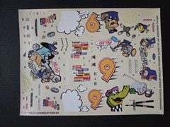 1998 Lake Speed #9 Cartoon Network Ford Taurus 1:24 Decal – Waterslide Decals