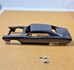 1969 Dodge Charger Body Shell & Gas Cap MPC 1:25 Scale Model PARTS