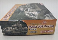 Dragon 7414 1/72 Scale M2A2 ODS Bradley w/Interior 3D Printed Parts Model Kit