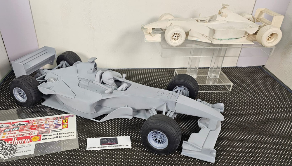 Ferrari F1 2000 World Championship Model Kit Scale 1/2, 1/8, or 1/6