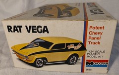 MONOGRAM 1/24 TOM DANIEL RAT VEGA MODEL BOX ONLY