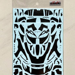 S.K. Decals 1:24 Scale SK24111 McLaren SENNA Carbon Theme Decal Sheet for Tamiya