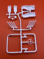 LA Dart Drag Car Engine Trans Headers Seat Cage Model Parts MPC 1:25 New 5
