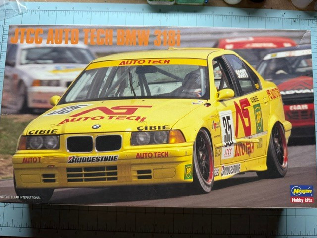 1/24 Hasegawa (20269) JTCC Auto Tech BMW 318i – Open Box/Sealed Inside
