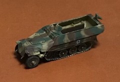 1/144 World Tank Museum Series 5 #90 Sdkfz251 Yellow only Body No Box, Takara +