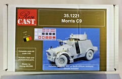 Resicast 1/35 resin Morris C9 British WWII Armored Car Kit