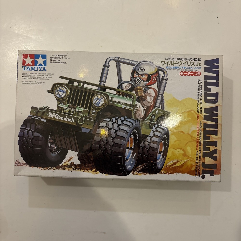 Wild Willy Jr 1/32 Model Kit No.10 Jeep Willys MB Tamiya Missing Willy Works