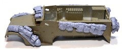 1/35 Halftrack Fender & Pack Set #4 USA WWII (Fits Dragon M2 M3 M21)- Value Gear