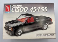 AMT, Chevrolet, C1500, 454SS, Model Kit, 1:25 Scale, 6032, 1991, Open Box.