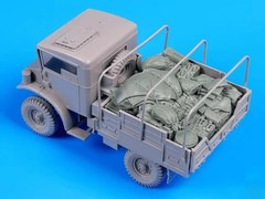 1:35 Casting Resin Model Assembly Kit, GK,Truck Modification Parts, Unpainted