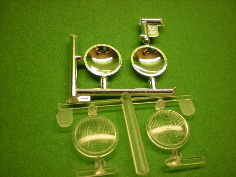 69 1969 Chevy Camaro Z28 1/12 Head Lamp Light Clear Lenses Revell