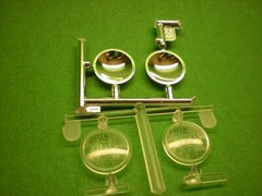 69 1969 Chevy Camaro Z28 1/12 Head Lamp Light Clear Lenses Revell