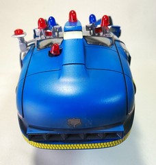 Blade Runner Spinner 1/24 built & painted weathered with custom display stand