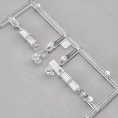 Revell 1/25 1977 77 Pontiac Firebird Parts Kitbash Clear Headlight Lenses