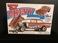 MPC 904/12 ‘57 CHEVY SPIRIT OF ‘57 MODEL KIT-NIB-1/25 SCALE