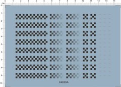1/43 OPC formula 1 flag garland Racing Car Markings Model Kit Water Slide Decal