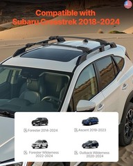 VEVOR Roof Rack Cross Bars, 200 LBS Load Capacity, Compatible with Subaru