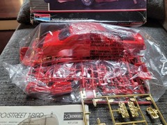 1986 Monogram 1/24 Red Hot Pro Street T-Bird Thunderbird KIT 2738 Unbuilt