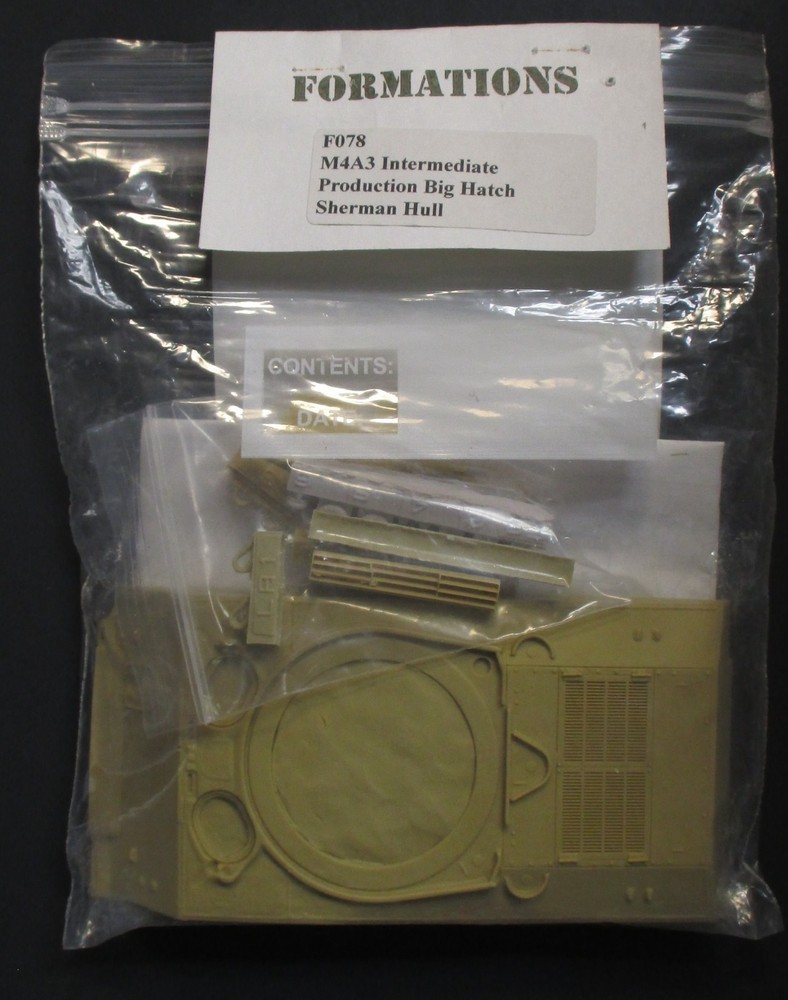 Formations 1/35th Scale M4A3 Intermediate Conversion Resin Detail Set No. F078
