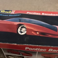 Vintage Revell Pontiac Banshee 1/25 Scale Model Kit #7100 Never Built