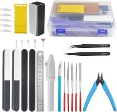 Durable 28-Piece Hobby Tools Kit for Cars, Airplanes & Crafts – Perfect Gift