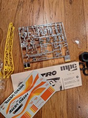 MPC NITRO VETTE FUNNY CAR – 1:25 SCALE KIT #1-0701 – VINTAGE RARE