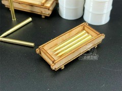 1/35 Tank 75mm Metal Ammunitions+Fuel Drums+Wooden Ammo Boxes Detail-up Part