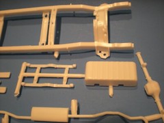 77 1977 Ford E150 Delivery Van Coke 1/25 frame chassis axle rear end truck