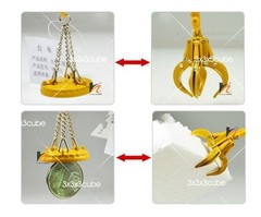 1:87 Grab & Magnet Attachment Crane Construction Equipment Diecast Model Truck