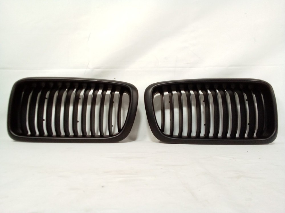 Sway Bars, Links Bushings BMW E36 Matte Black Front Kidney Grille Pair (2 HGF1KN