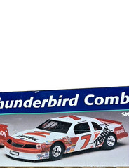 MONOGRAM 1/24 ZEREX AK ’87 T-BIRD STOCK CAR FACTORY BUILT BOX ART DISPLAY MODEL