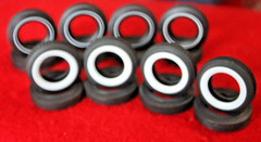 TIRES( 8 ) BEAUTIFUL F/STONE SUPREME( CLASSIC WIDE &PIN WHITE/WALLS ) 1/25 SCALE