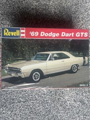 New Revell 1:25 Scale Model Kit ‘69 Dodge Dart GTS Skill 2 1969 Mopar Sealed NIB