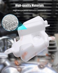 Motorcycle Coolant Reservoir Tank Replace 43078-0553 Fit for Kawasaki Ninja 650