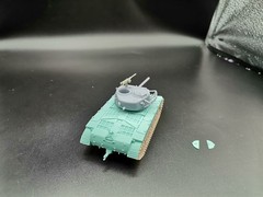 3D printing 1/72/48/87‌‌ US T23 Medium Tank‌ kit Uncoated