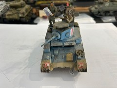 WW2 British Mk Vl light tank built painted 1:35 Afican campaign