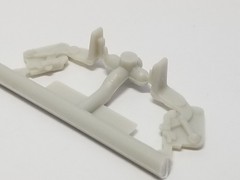1958 Edsel Pacer HOOD HINGES from AMT 1:25 Model Kit 58