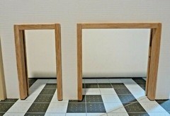 1:24 Scale Oak 3 Door Set Model Working Garage/Gas Station Diorama Accessories