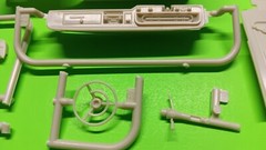 1967 Ford F-100 Pickup Truck Moebius 1/25 Cab Body Hood Glass Interior Tub