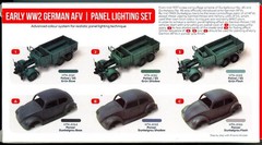 Hataka Hobby Paints EARLY WWII GERMAN AFV & PANEL LIGHTING Acrylic Paint Set