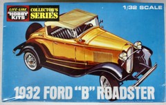 Original Vintage Life-Like Hobby Kit 1932 Ford “B” Roadster Unopened #09287