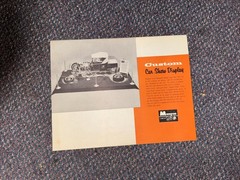 Instructions 1962 Monogram The Big “T” Ford Model T Pick-Up PC78 1098 Model Kit