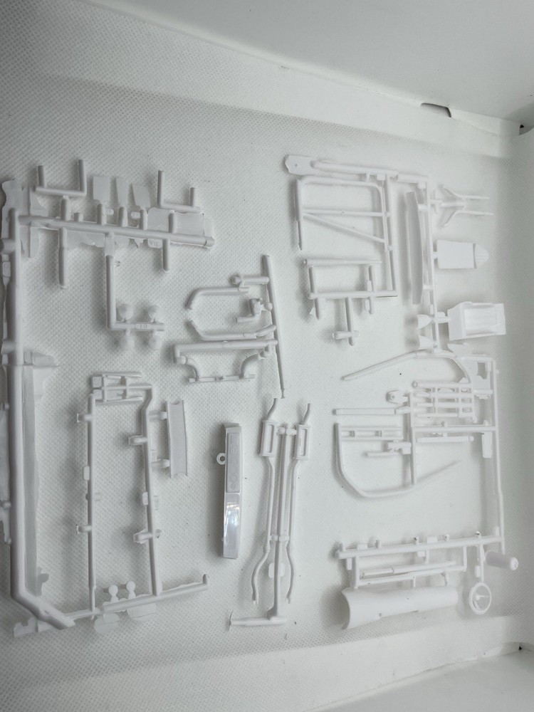 1/25 Scale Race Interior From Ford Cobra Torino Fastback AMT Model Kit